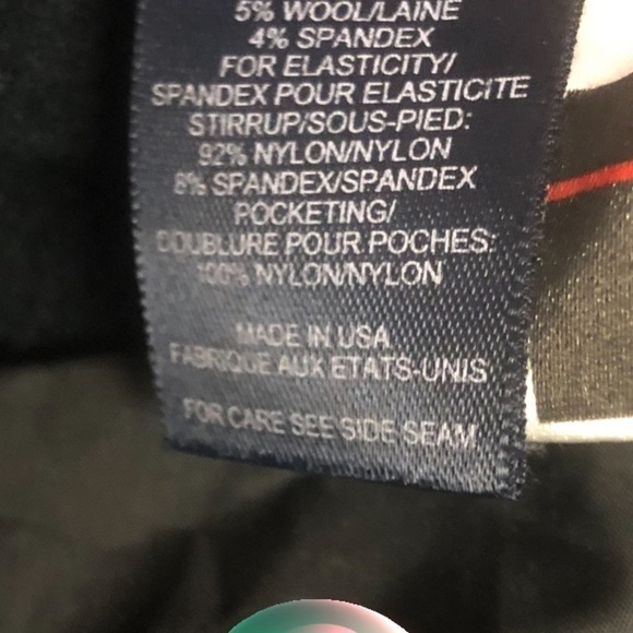 Ski Pants Eddie Bauer EBTEK Black Schoeller Snow Stirrup Sports Women’s Size 16 - Picture 9 of 12